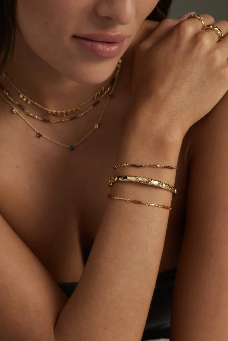 Ziggy Gold Bangle