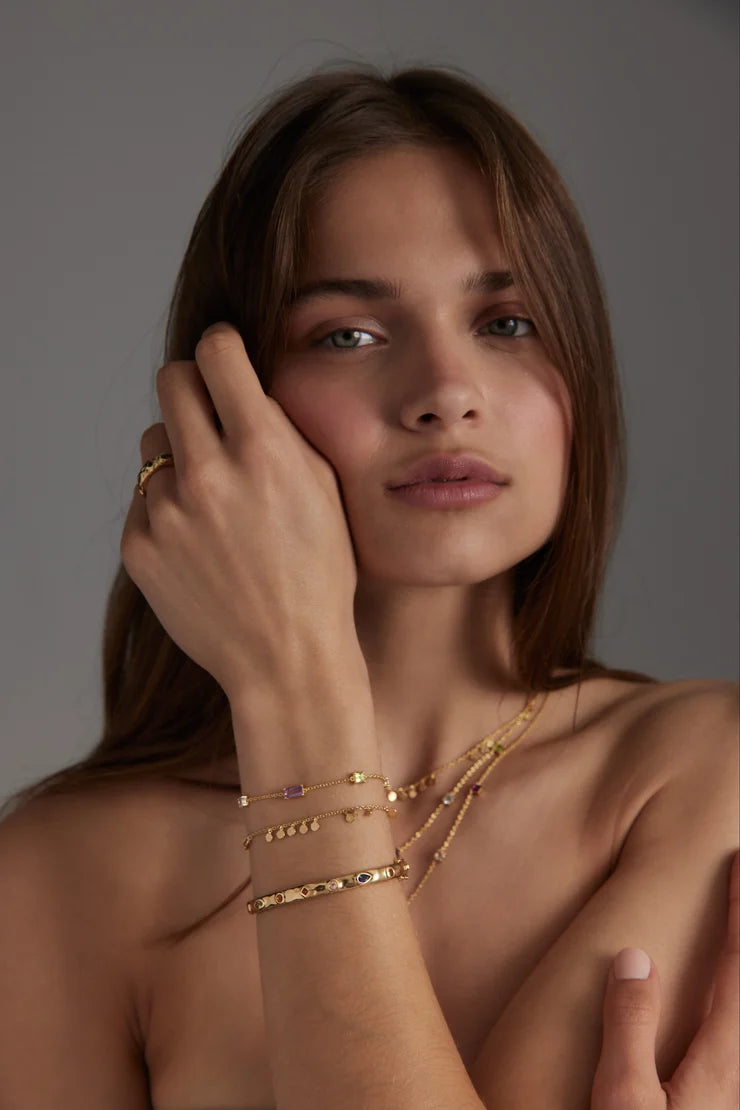 Ziggy Gold Bangle