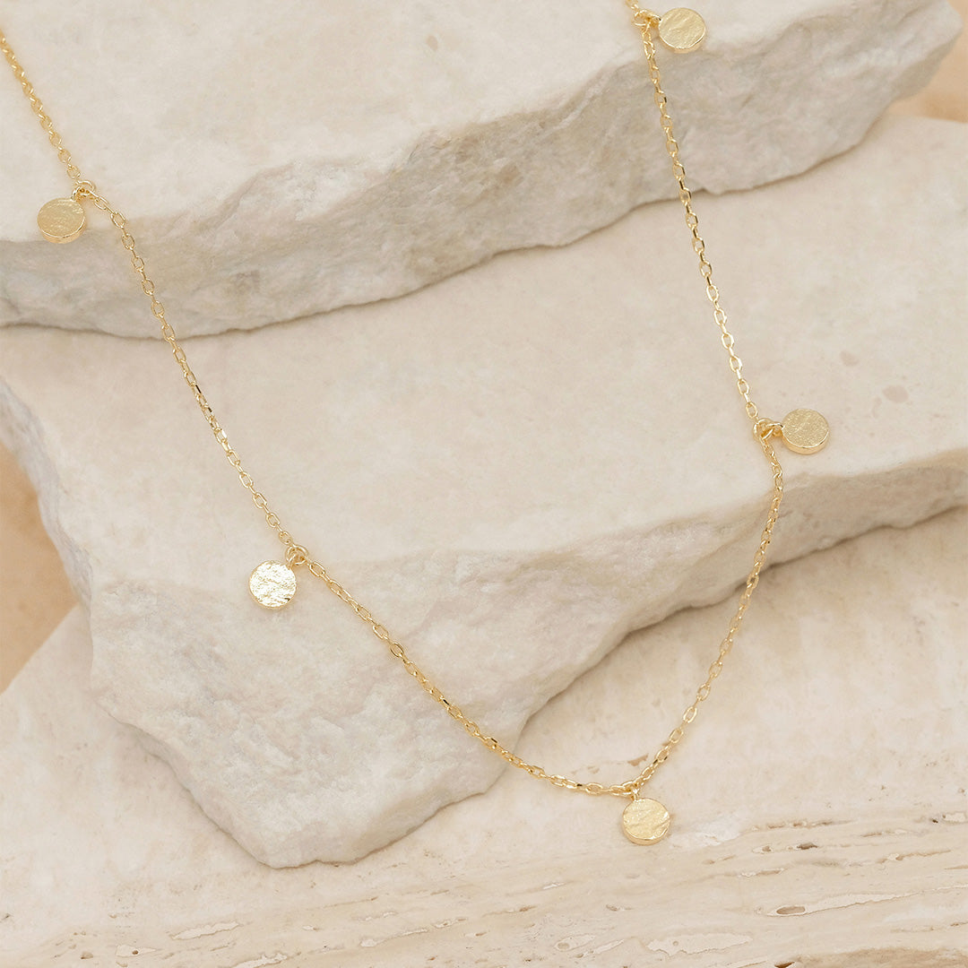 GOLD SAFE IN YOUR SOUL CHOKER