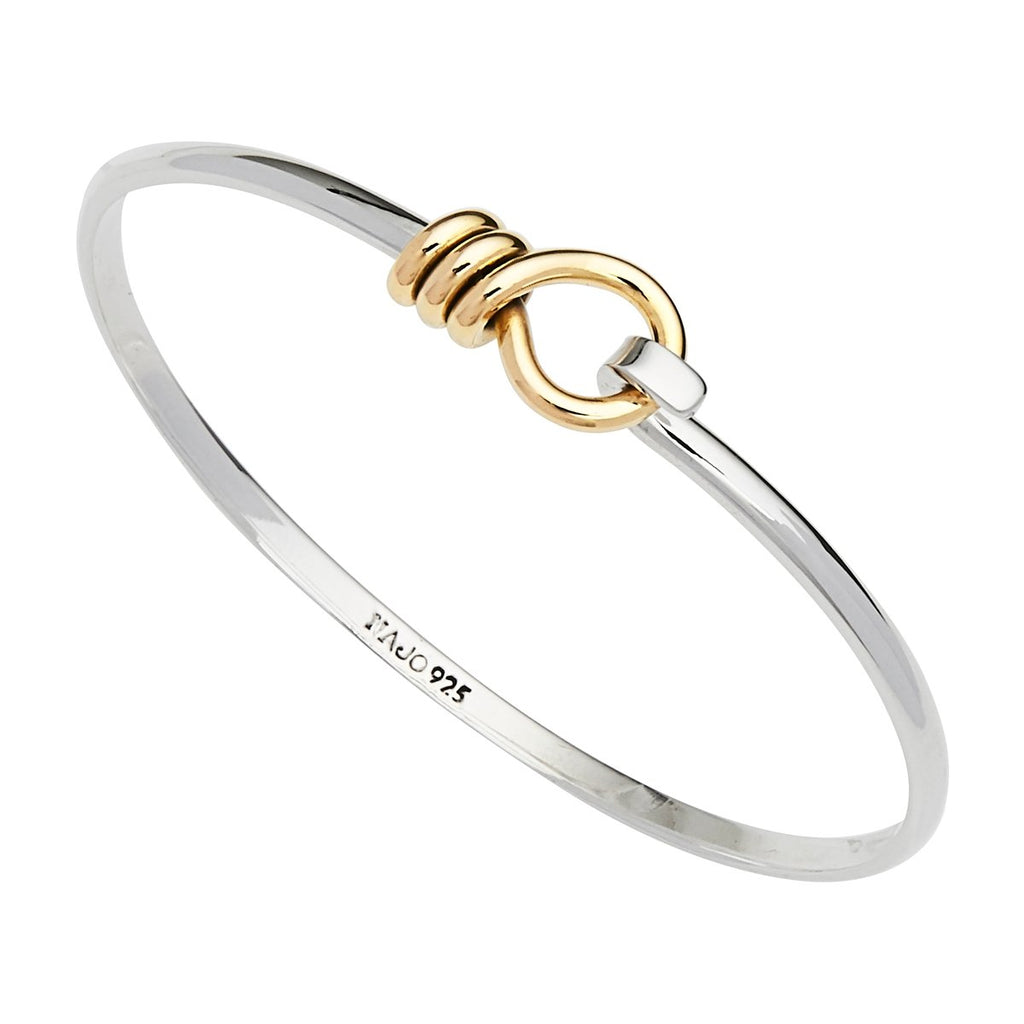 HIGHFIELD CUFF (STERLING SILVER AND YELLOW GOLD PLATED)