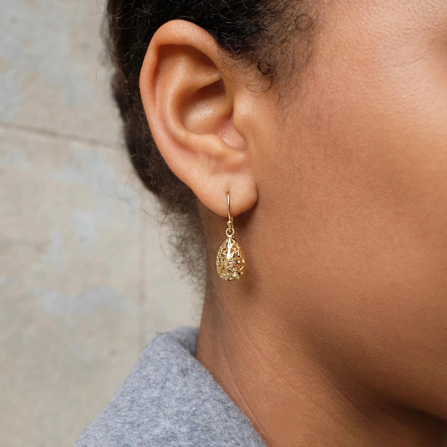 BOOBELAH EARRINGS (YELLOW GOLD PLATED)