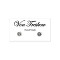 8MM CUBIC ZIRCONIA STUDS