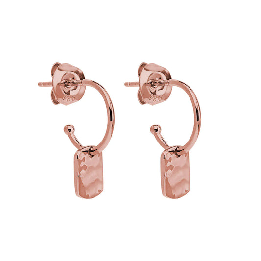 TIGGER EARRINGS (ROSE GOLD PLATED)