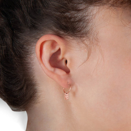TIGGER EARRINGS (ROSE GOLD PLATED)