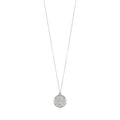 FINE CURB NECKLACE WITH THREEPENCE