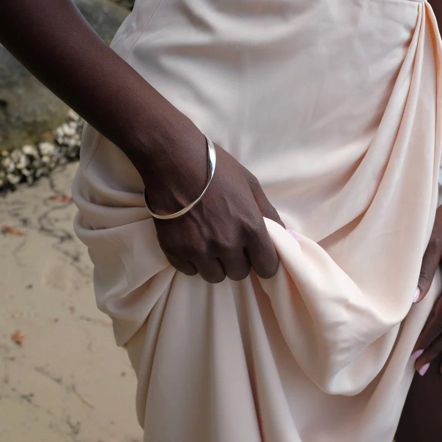 GARDEN OF EDEN BANGLE (STERLING SILVER)