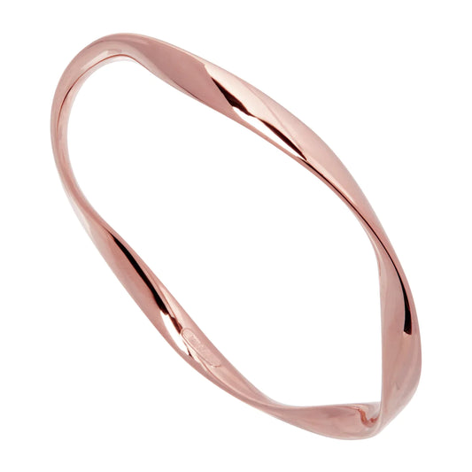 LARGE GARDEN OF EDEN BANGLE 65MM (ROSE GOLD PLATED)