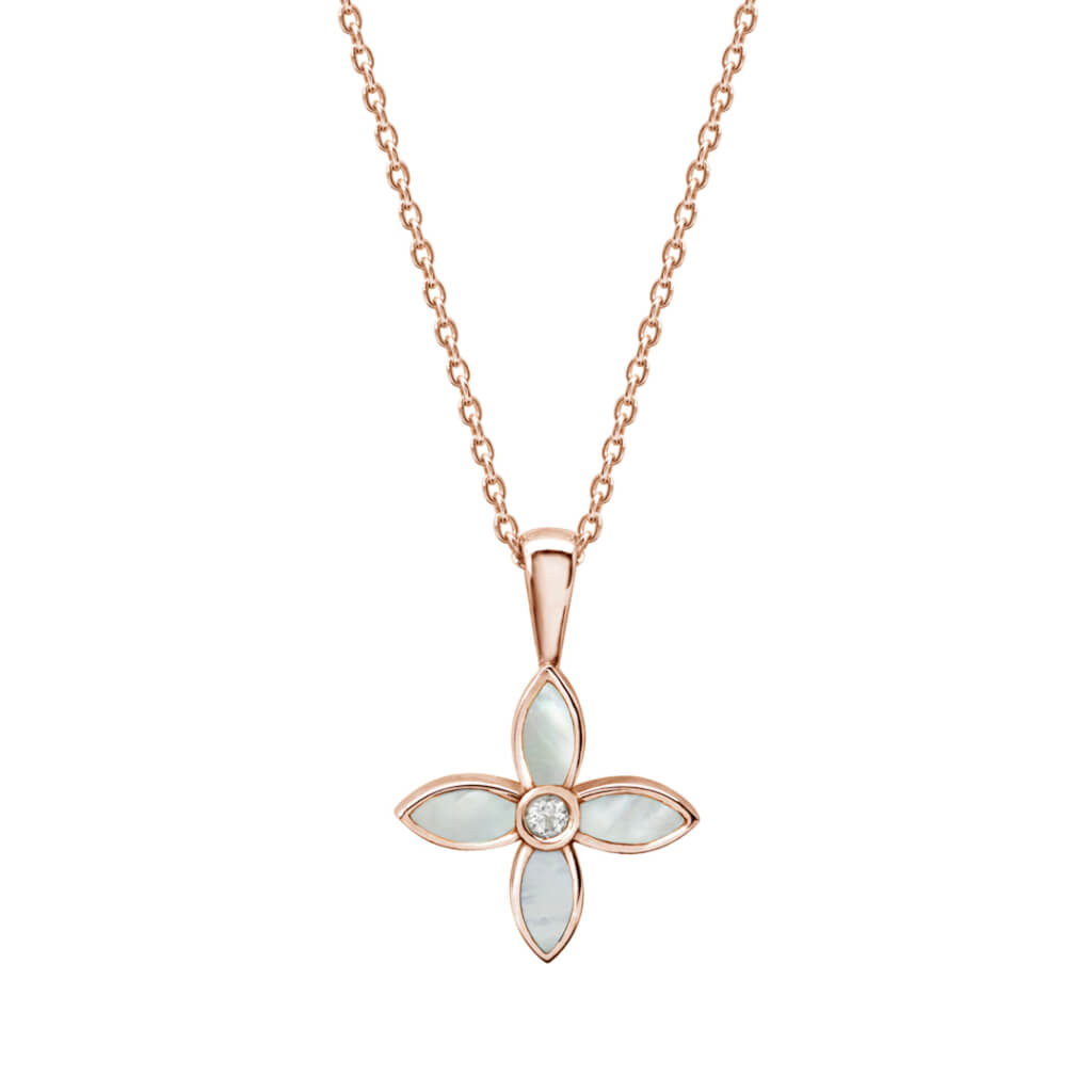 DESERT FLOWER FLORAL NECKLACE