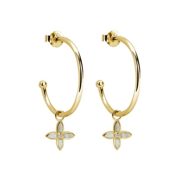 DESERT FLOWER FLORAL HOOPS