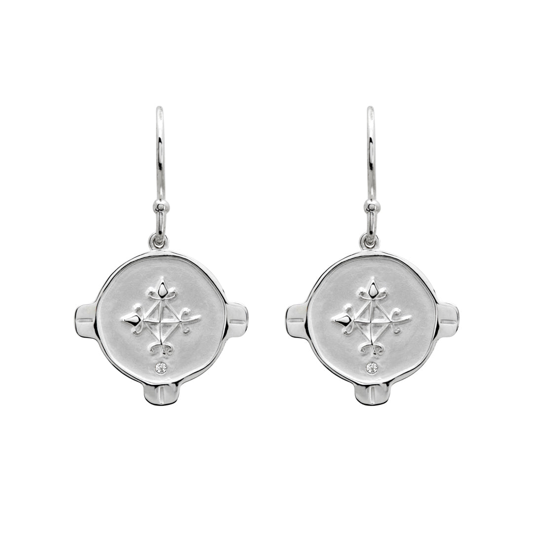 EARRINGS HOPE SILVER