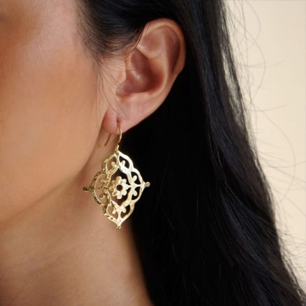 GYPSY EARRINGS IN 18 KT YELLOW GOLD