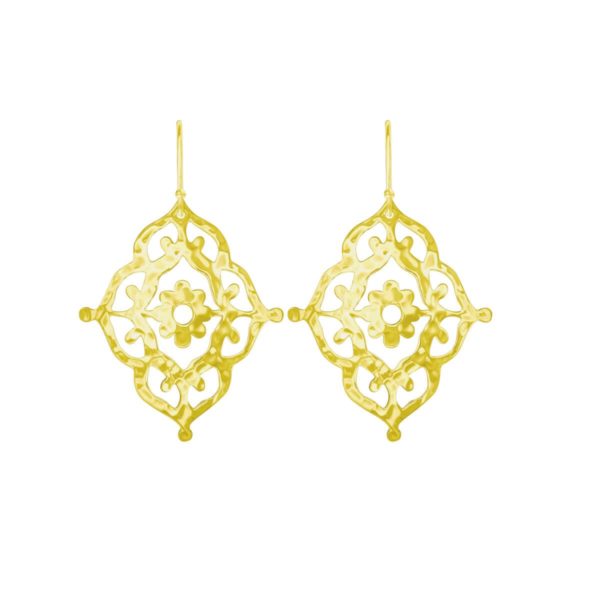 GYPSY EARRINGS IN 18 KT YELLOW GOLD