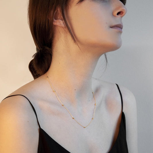 LIKE A BREEZE NECKLACE - GOLD