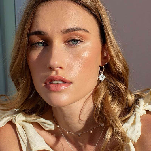 TEMPLE MOON SMALL HOOPS
