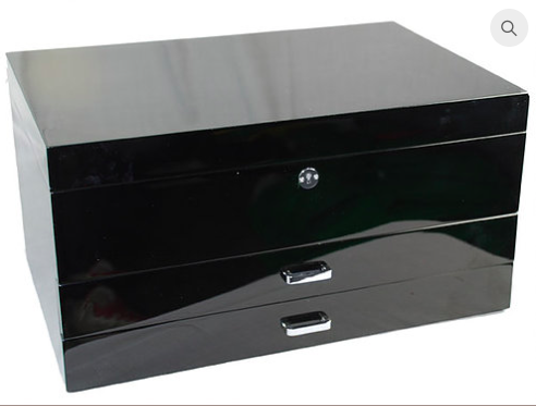 WOOD FINISH JEWELLERY BOX X-LARGE