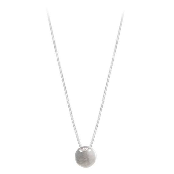 ALEXA TAG NECKLACE SILVER