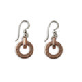 VON TRESKOW DISC EARRINGS