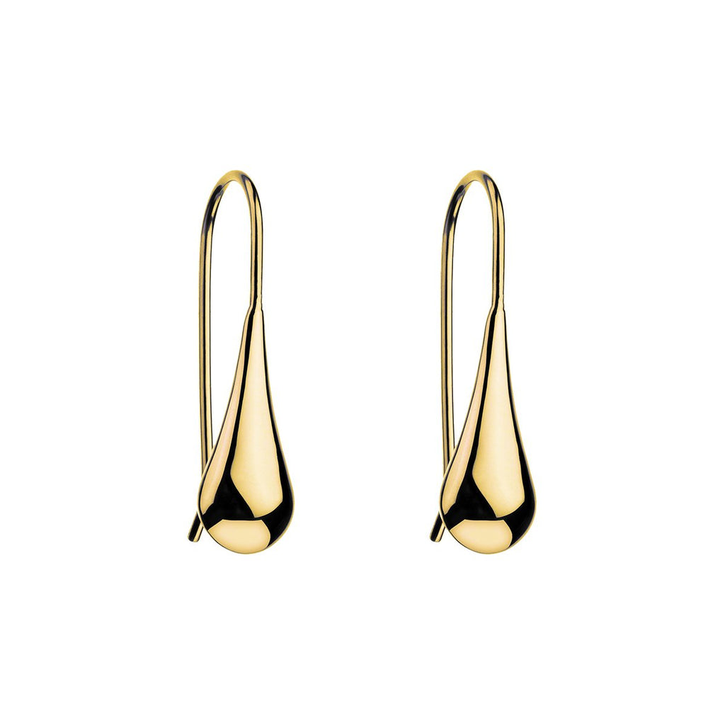 NAJO MY SILENT TEARS EARRINGS (YELLOW GOLD PLATED)