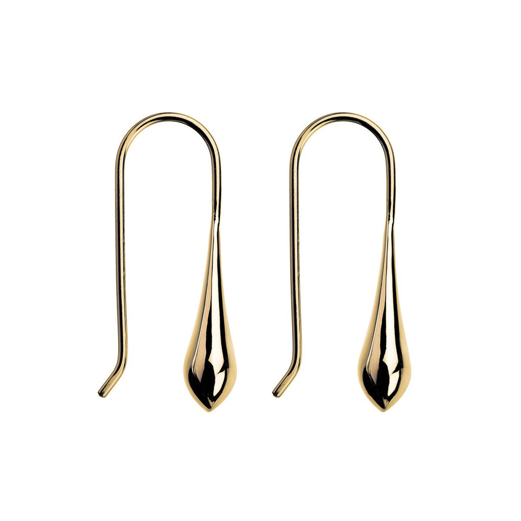 NAJO MY SILENT TEARS EARRINGS (YELLOW GOLD PLATED)