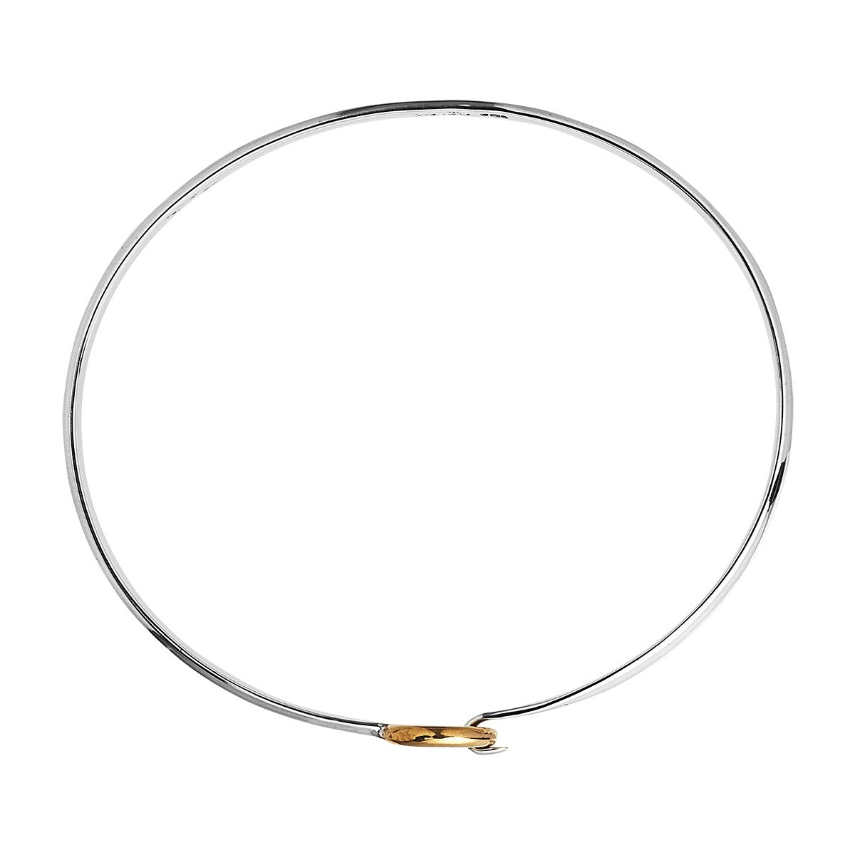 OH HONEY BANGLE (STERLING SILVER AND YELLOW GOLD PLATED)