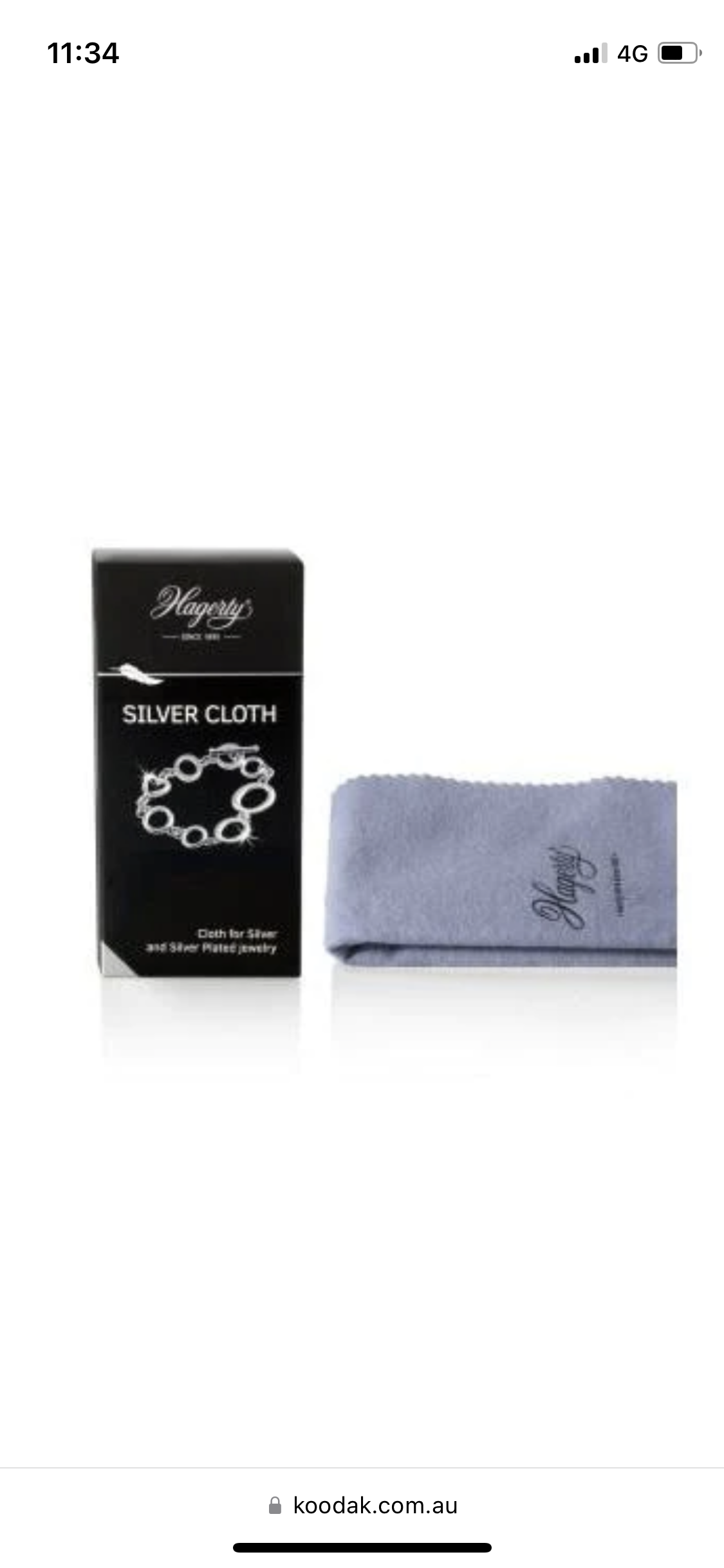 HAGERTY SILVER CLOTH